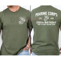USMC 250th Anniversary Commemorative T-Shirt