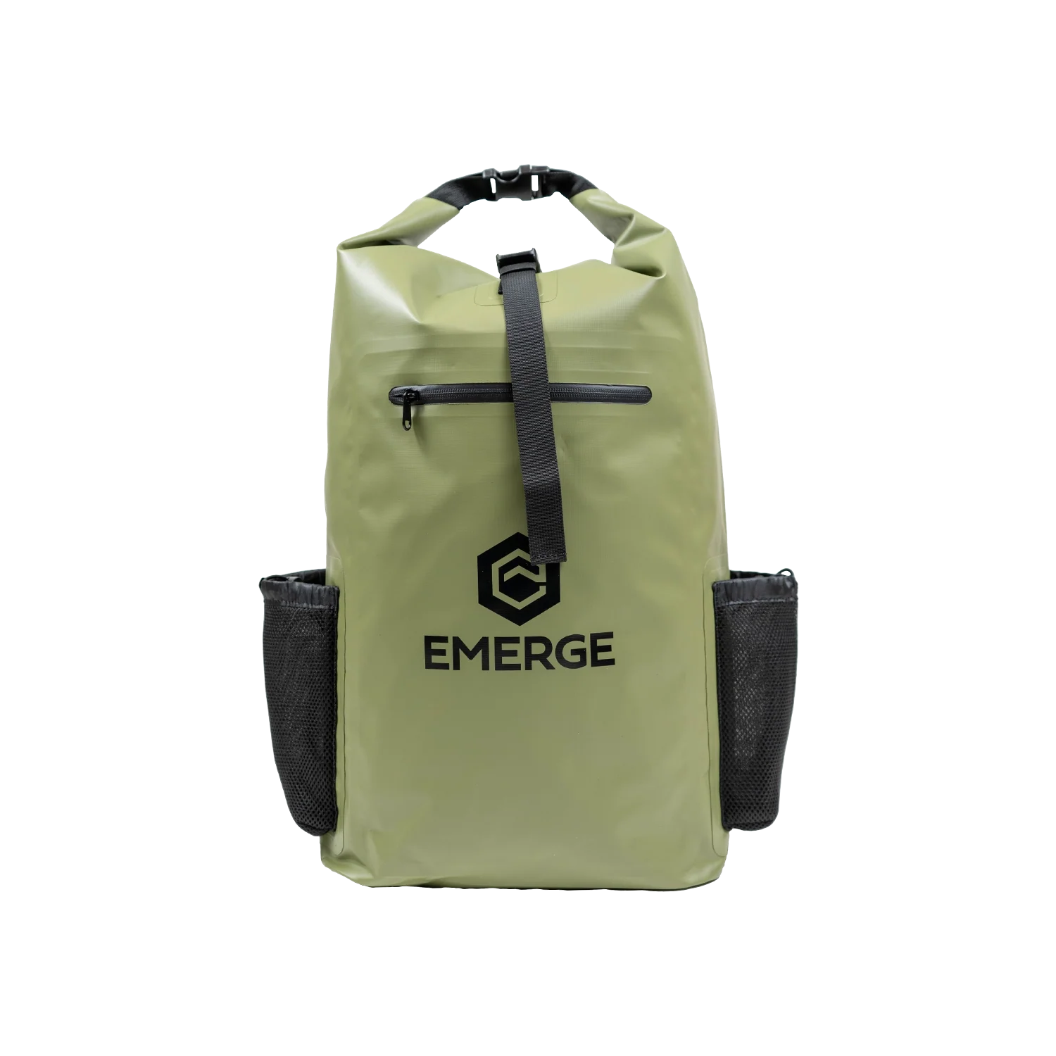 30L Heavy Duty Dry Bag w/ Straps - Olive